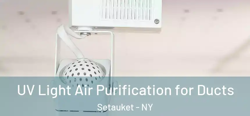  UV Light Air Purification for Ducts Setauket - NY
